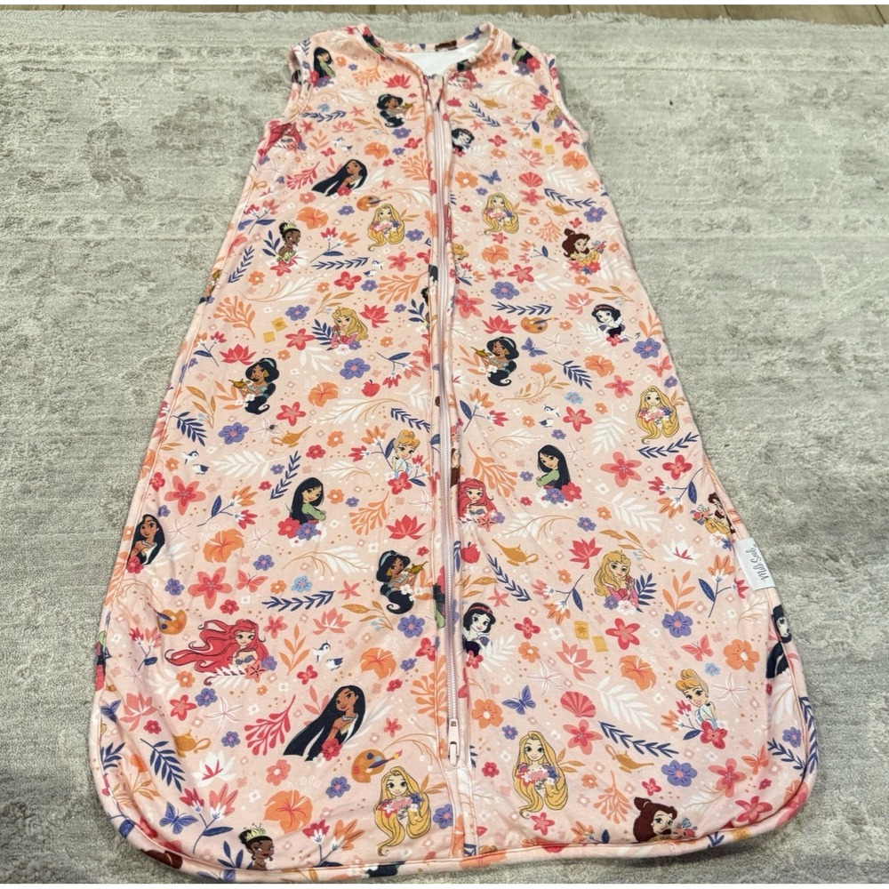 Milk Snob Disney Baby Princess Sleep Sack 6-18 Months Pink Bamboo 1.5 TOG